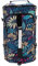 ANKROYU Printed Backpack, Polyester Backpack, Large Capacity Traveling Backpack for Outdoor Leisure Travel (blue maple leaf)