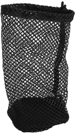 Borsa a Rete in Rete di Nylon Borsa a Rete per Palline da Tennis con Chiusura a Coulisse Scorrevole Borsa per Attrezzatura Sportiva per Doccia in Palestra