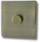 Screwless Antique Brass LED Dimmer Switch (1 Gang) - LAB521