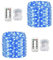 Clearhill Fairy Lights 2Pack, 65.6FT 200LED String Lights Battery（Not Included） Operated with Remote Control, Blue，8 Modes, Timing & Dimmable for Christmas Bedroom Indoor Outdoor Decor