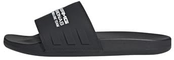adidas Adilette Shower Slides, Chanclas Unisex adulto, Core Black Ftwr White Core Black 01, 44.5 EU