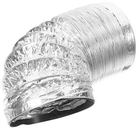 Gadpiparty Flexible Aluminum Foil Exhaust Pipe for Range Hood Vent Hose Kitchen Ventilation