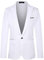 Generisch Herren Slim Casual Blazer Anzug Herren Regular Fit Männer Anzug Grün Trachtensakko Herren Blau Für Arbeit,Partys,Business,Hochzeiten