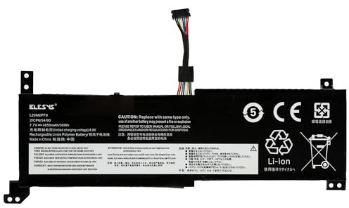 BLESYS L20C2PF0 L20M2PF0 L20L2PF0 7,7V 36Wh Batteria per Lenovo V15 G2-ITL V15 G3-ABA V15 G3-IAP, V14 G2-ALC V14 G2-IJL V14 G2-ITL V14 G3-ABA V14 G3-IAP, V17 G2-ITL V17 G3-IAP PC portatili
