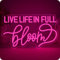Horseneon Live Lifein Full Neon Schild Pink Leuchtschriftzug Für Wanddekoration Neon Lampe Live Led Schriftzug Neons Sign Neonschild Mit Usb-Betrieben Für Schlafzimmer,Wand,Party,Dekoration,Zimmer