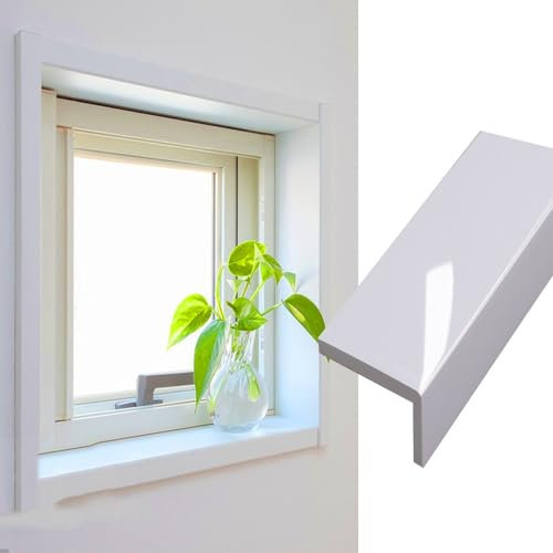 UZAMIRLEX Copri davanzale della Finestra, Pannello Composito Autoadesivo for Copertura davanzale, Diverse Misure(100x10cm (39 3/8X4))