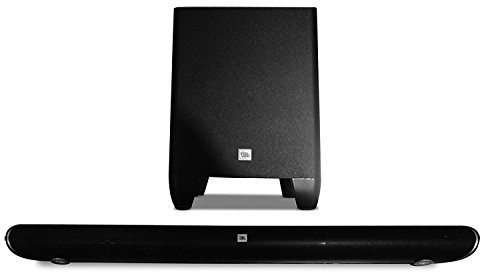 Harman Kardon / JBL Cinema SB350 - Barra de Sonido (320 W, 2.1, Dolby Digital, HDMI), Color Negro y Plateado