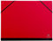 Clairefontaine 44805C Zeichenmappe (Gummizug, B4, 28 x 38 cm, ideal zur Aufbewahrung Ihrer Werke) kirschrot
