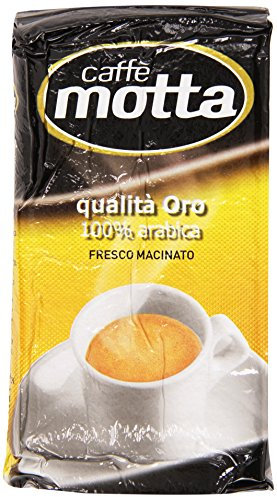 Motta - Cafã©, Qualita Oro 100% Arabica Fresco Macinato - 250 G