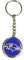 Pro Specialties Group NFL Baltimore Raven Bottle Cap Keychain, Purple, One Size