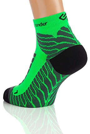 Sport Kompressions Sneakers 'Under Pressure RUNATTACK' (grün neon, 35-38)