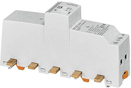 Phoenix Safe Contact 1074741 FLT-SEC-ZP-3S-255/7,5 Kombiableiter Typ 1/2, 230 V, 829.500g Gewicht, Lichtgrau