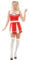 Funidelia | Cheerleader Kostüm für Damen Cheerleader, American Football, Gymnasium, Berufe - Kostüm für Erwachsene & Verkleidung für Partys, Karneval & Halloween - Größe XL - Rot