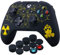 YoRHa Lncisione Laser Custodia in Silicone Cover (Radiazione) per Xbox One S/X Controller x 1 con Manopole Thumb Grips x 10