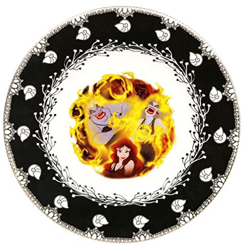 English Ladies Disney Princess Villains Ursula (Little Mermaid) 6 Plate