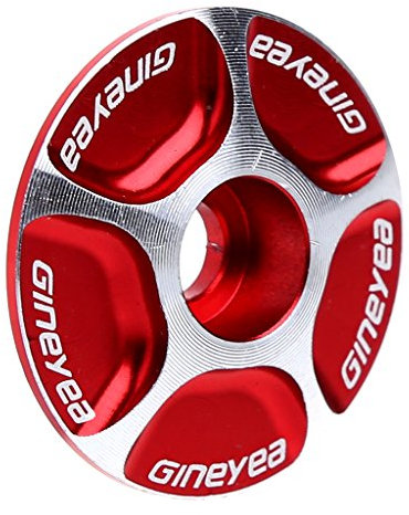 ruiruiNIE Headset Top Stem Cap für Fahrrad, Aluminium Threadless Road MTB Bike Stem Zubehör Headset Top Cap Cover