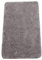 Brandsseller Badezimmerteppich 70x120 cm Badvorleger Badematte Badteppich rechteckig Chenille rutschfest saugstark maschinenwaschbar - Grau