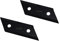 2 X 10,4 CM Ziehmesser kompatibel mit AL-KO Häcksler 325967, 517828, 13270541, H1600 b H3200