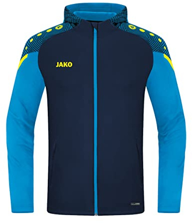 JAKO Kinder Kapuzenjacke Performance, Marine/Jako-Blau, 140