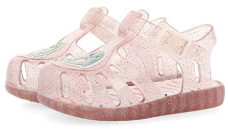 Sandali da Pescatore Rosa con Disegno di Pesce Unicorno per Bebè sosua