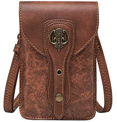 NICEYEA Damen PU Leder Schultertasche Schädel Umhängetasche Clutch Handtasche Messenger Tasche Henkeltasche mit Totenkopf Handbag Crossbody Bag Shopper Tragetaschen Geldbörsen Geschenk