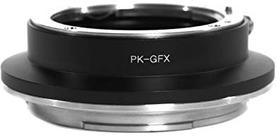 PK-GFX - Adattatore per obiettivo Pentax K PK, compatibile con fotocamera Fujifilm GFX G-Mount