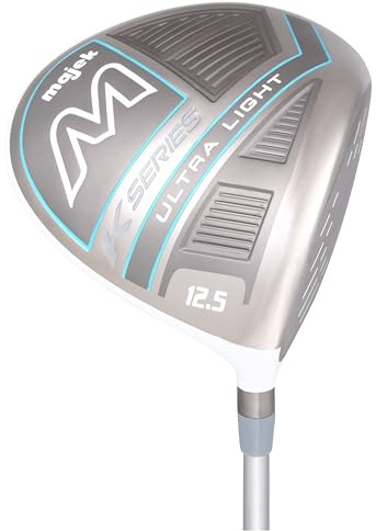 Petite Majek K Series Golf Ultra Light Senior Lady Flex 460cc Womens #1 Titanium Face Driver 12.5 Degrees Ladies Shorter Short Length Club