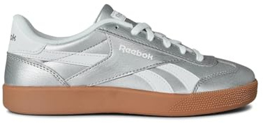 Reebok Unisex Smash Edge S Tennisschuhe, SILVERMETALLIC/White/GUM1, 42 EU, Silvermetallic White Gum1, 43 EU