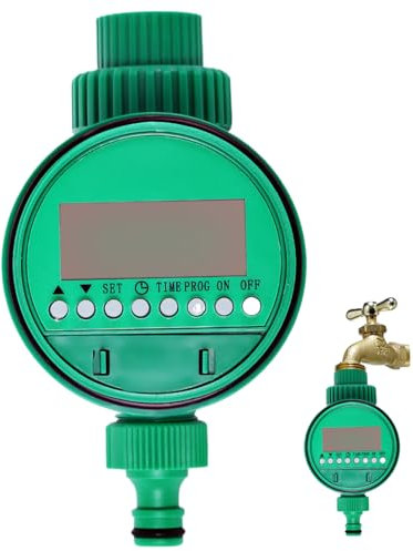 Timer di irrigazione Timer irrigazione programmabile Timer Impermeabile Timer Timer Garden Timer Sistema di irrigazione Automatica per Prato da Giardino, piantagioni, Serra
