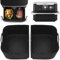 EKAKI Upgraded Air Fryer Silicone Liners for Ninja Flex Drawer Air Fryer Accessories AF500UK/ Ninja Foodi Flexdrawer Dual Air Fryer 10.4L, Ninja AF500UK Accessories 10.4 Litre Inserts Black