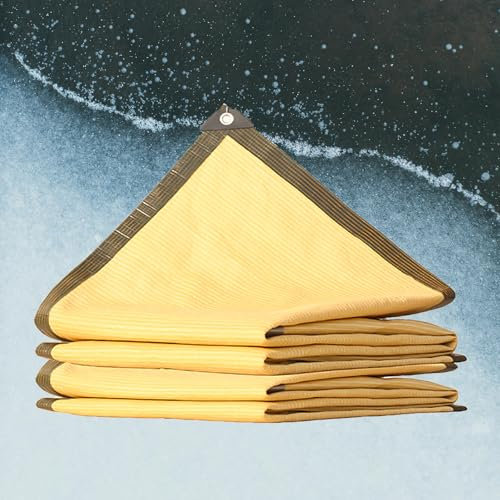 Filet D Ombrage pour Serre 5x3, Mat pour Voile D'ombrage 3m, Voile D'ombrage Rectangulaire Extérieure, pour Jardin Terrasse Filet Protection Solaire,2x2m