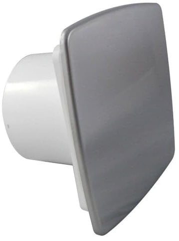 AirTech-UK Bathroom Extractor Fan Nea Style Inox Front with Pullcord