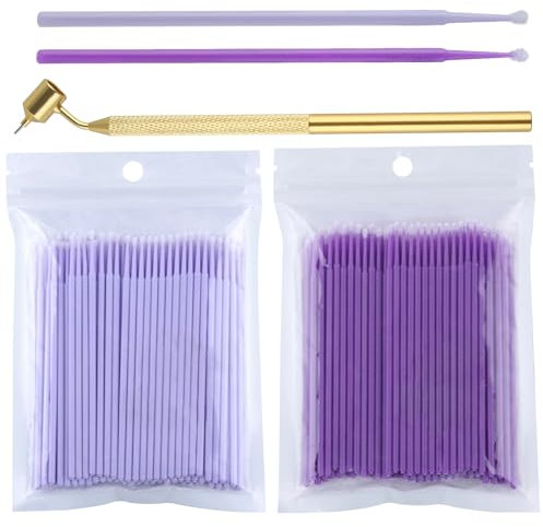 LEONTOOL 200 Pack Lackstifte mit Golddetaillierung Fine Line Fluid Writer Paint Applicator Stift, Einweg-Mikroapplikatoren für Autolack-Chip-Kratzer-Reparatur-Abstand (1,5, 2,0 mm)