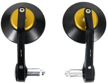 WWHUMM Motorrad Spiegel Für YA&MA&HA Für MT-25 2015 2016 2017 2018 2019 Motorradzubehör Bar Endspiegel Griffleiste Rückspiegel Seitenspiegel Motorrad Seitenspiegel(2)