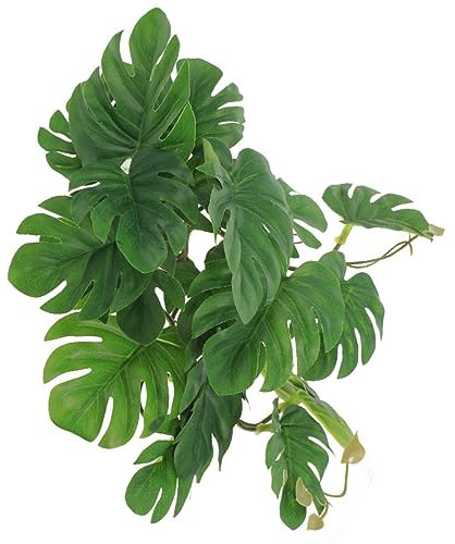 POPETPOP Plante Artificielle Suspendue pour Reptiles pour Terrarium Fournitures pour Terrariums De Lézards