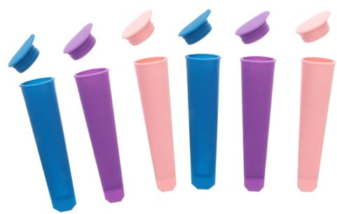 DECHOUS Erstellen Sie Ihre Eigenen Leckereien 6 Silikonformen Deckel Saft Formen Gesund