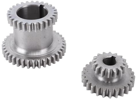 YWBL-WH Drehmaschine Duplikatgetriebe Metallgetriebe 2 Geschwindigkeit Hoher Niedriger Getriebe Metallgetriebe Austausch