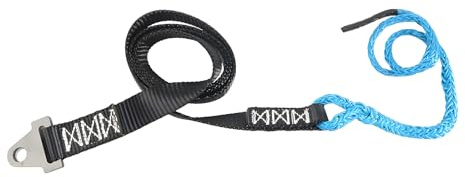 Kaeltsyn Corde de treuil améliorée avec noyaux en fibre synthétique, câble en nylon épais pour une utilisation efficace du chasse-neige Sangle en nylon pour UTV