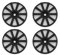 RC Model Street Jam Japan Drift Racing 1/10 RC Wheel Disc Equip E10 (4pcs) for OTA-R31