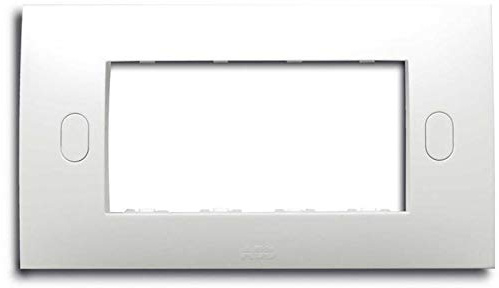 ABB Clear car Door Plate. 4 Place White RAL9016 2CSK1641CH