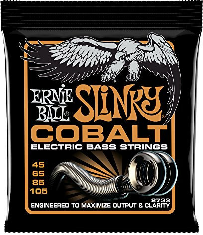 Ernie Ball Hybrid Slinky Cobalt - Cuerdas para bajo eléctrico, cobalto, calibre 45-105