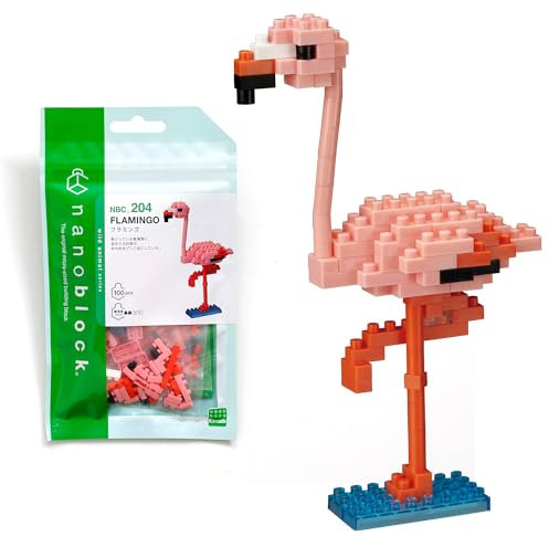 nanoblock NAN-NBC204 Flamingo Toy, Multicolor