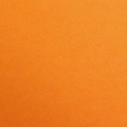 Clairefontaine 48166C Packung (mit 25 Bögen Zeichenpapier Maya, DIN A2, 42 x 59,4 cm,270g, glatt, ideal für Trockentechnik und Einrahmen) orange