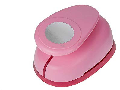 Motivlocher/Papierstanze L Kreis gezahnt von EFCO 38 mm