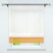 Joyswahl Raffrollo Voile Bändchenrollo mit Tunnelzug Anna Farb Gardinen BxH 80x155cm Orange 1er Pack