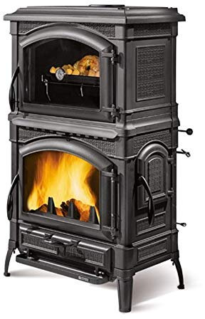 LA NORDICA STUFA A LEGNA IN GHISA ISOTTA FORNO 11,5 kW