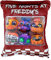 Xinchangda FNAF Plush Five Night Stuffed Pillow Snack Pillow with 6 Teddy Bear Pizza FNAF Soft Plush Dolls Cushion for Kids Birthday Gift 50x36cm