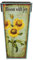 YARNOW Shabby Blumenvase Vintage Blumeneimer Rustikaler Blumentopf Shabby Chic Deko Eisen Landhaus Vase Metall Eimer Retro Übertopf für Balkon Schreibtisch Büro Wohnzimmer Tischdeko