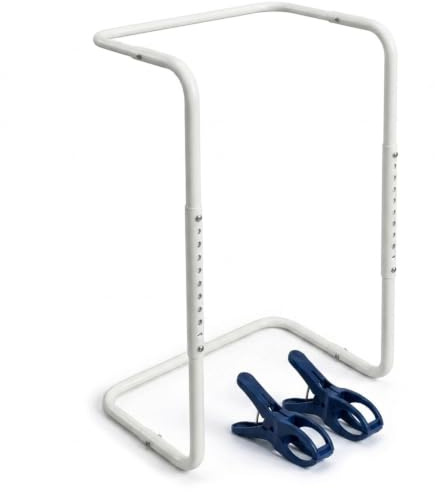 Adjustable Blanket Lifter/Support (Height of 23–31), Made from Heavy Duty Steel, Ideal for Arthritis, Restless Legs, Neuropathy, Foot Cramping, Sensitive Toes, Burns, Surgery Recovery