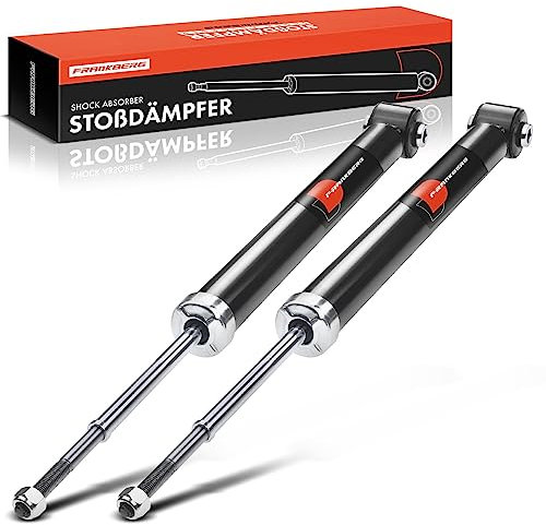 Frankberg 2x Stossdämpfer Stoßdämpfer Hinten Links Rechts 629mm Gasdruck Kompatibel mit Getz TB 1.1 1.3 1.3i 1.4i 1.6 1.5 CRDi 1.5 CRDi GLS Replace# 21659,343398